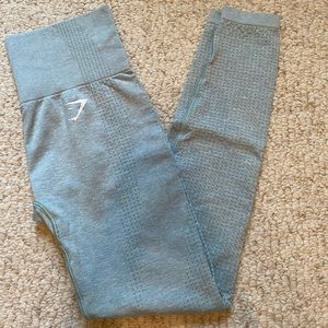 Gymshark Light Green Marl Vital Seamless Leggings